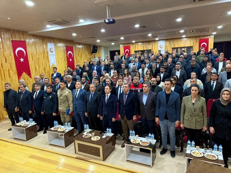 Batman Kozluk'ta Entegre Kırsal Kalkınma Projesi Bilgilendirme ve İstişare Toplantısı Düzenlendi