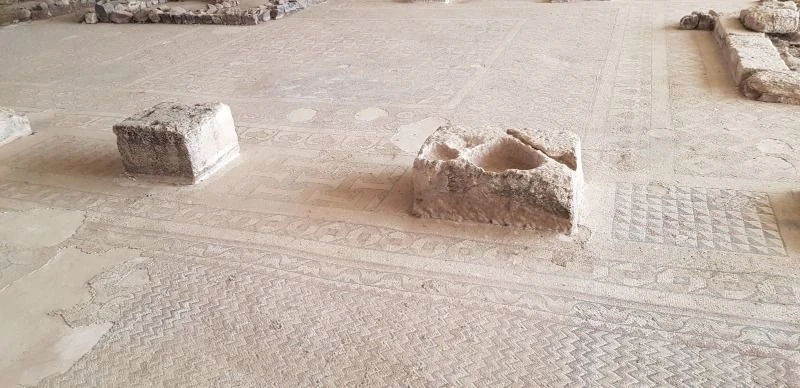 Tarihi Aidesim Mozaikli Bazilikası