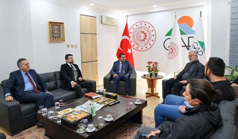 Konya Gıda ve Tarım Üniversitesi Heyetinin GAP İdaresini Ziyareti