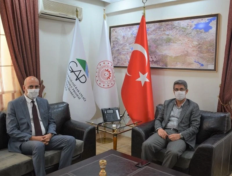 Kurtalan Kaymakamından GAP İdaresine Ziyaret