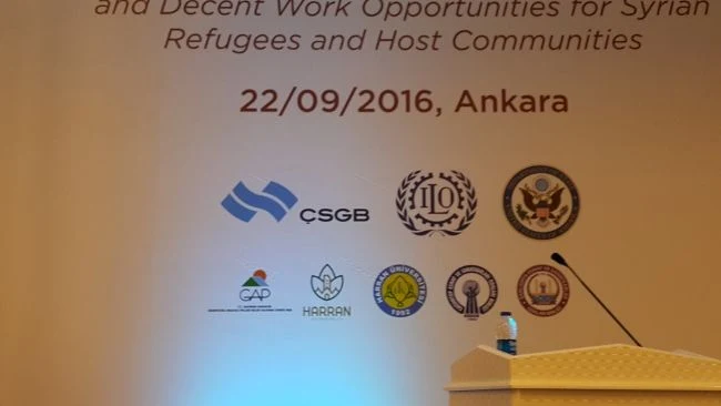 Suriyelilere Ev Sahibi Topluluklar için Geçim Kaynağı ve İnsana Yakışır İş Olanaklarının Geliştirilmesi Ulusal Konferansı