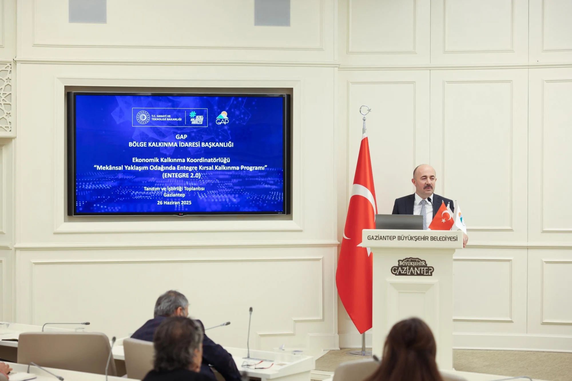 Mekânsal Yaklaşım Odaklı Kırsal Kalkınma Modeli Gaziantep'te Tanıtıldı