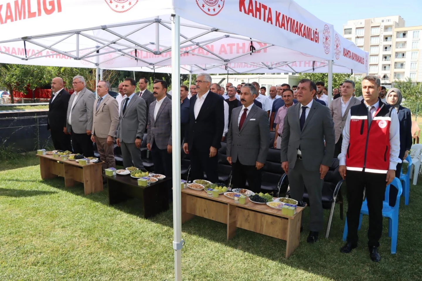 Ülkemizin Badem Üretim Merkezlerinden Biri Olan Adıyaman İlimizde Modern Tarıma Katkı Sağlayacak Bir Proje Daha Hayata Geçti