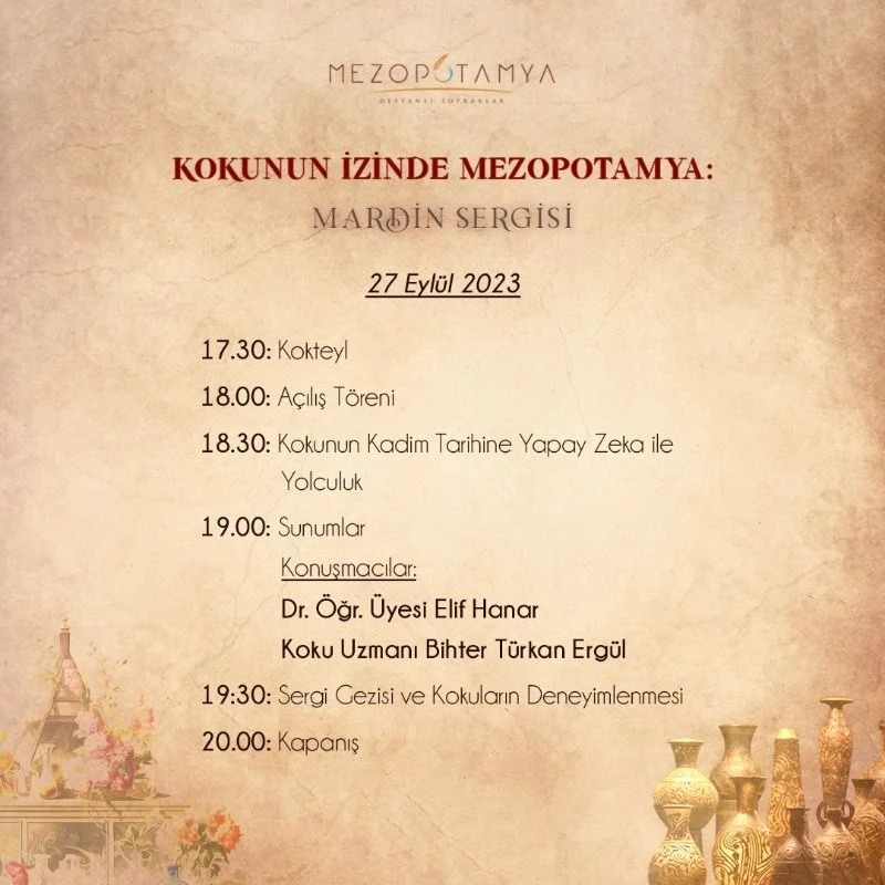 Kokunun İzinde Mezopotamya: Mardin Sergisi