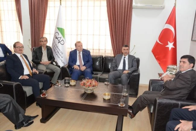 DSİ Genel Müdürlüğü Heyetinden GAP İdaresi’ne Ziyaret