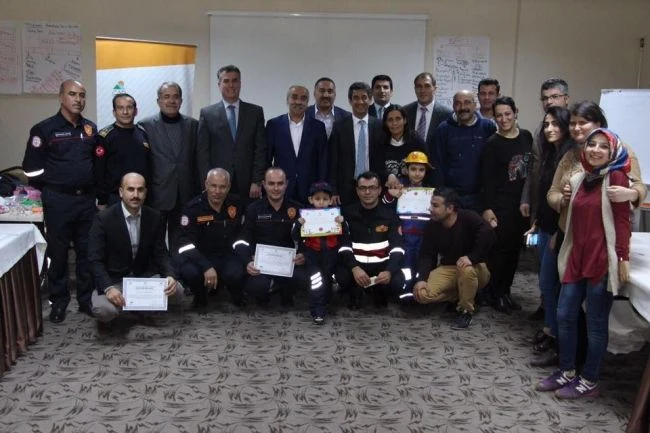 Şanlıurfa İtfaiyesi Personeline Eğitici Eğitimi Verildi