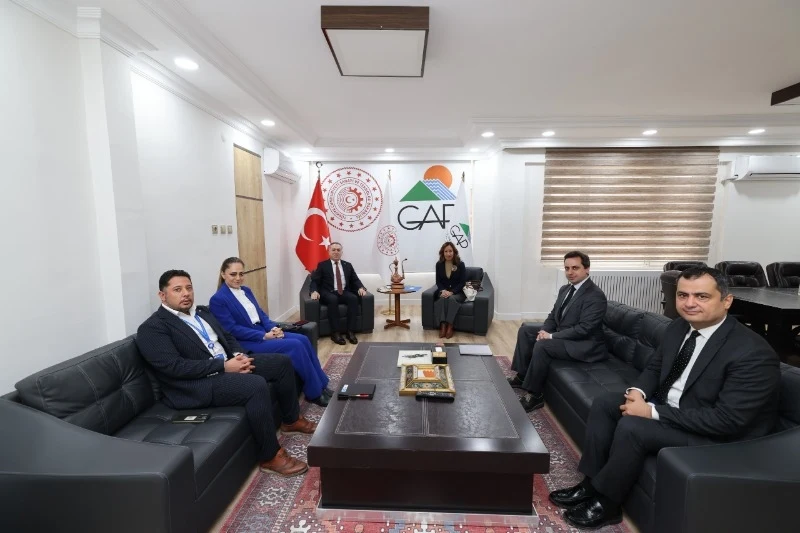 UNDP Türkiye Mukim Temsilcisi ve Beraberindeki Heyet GAP İdaresi Başkanlığını Ziyaret Etti