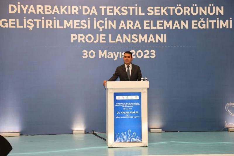 Diyarbakır’da Tekstil Sektörünün Geliştirilmesi İçin Ara Eleman Eğitimi Lansman Programı Gerçekleştirildi