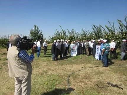 GAP TEYAP Kapsamında, Kiraz Üreticisi Çiftçilere Yönelik Teknik Gezi Düzenlendi