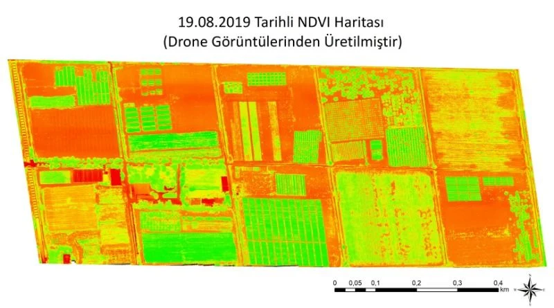 GAP Hassas Tarım Projesinde Değişken Oranlı Üst Gübreleme Faaliyetleri Gerçekleştirildi