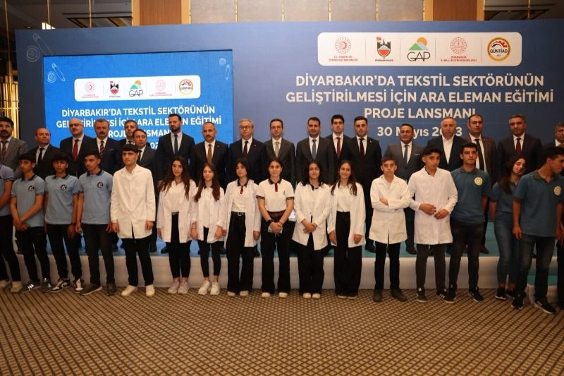 Diyarbakır’da Tekstil Sektörünün Geliştirilmesi İçin Ara Eleman Eğitimi Lansman Programı Gerçekleştirildi