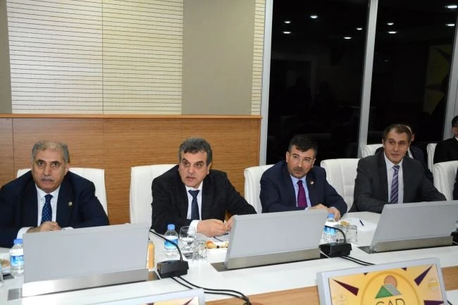 Kalkınma Bakanı Lütfi Elvan GAP İdaresi'ni Ziyaret Etti