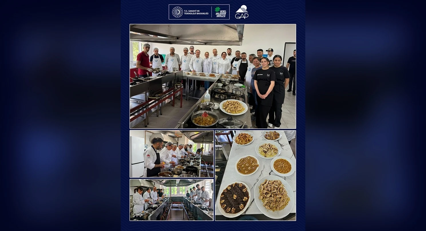 Adıyaman Gastronomi Atlası Projesi Kapsamında Uygulamalı Eğitimler Gerçekleştiriliyor