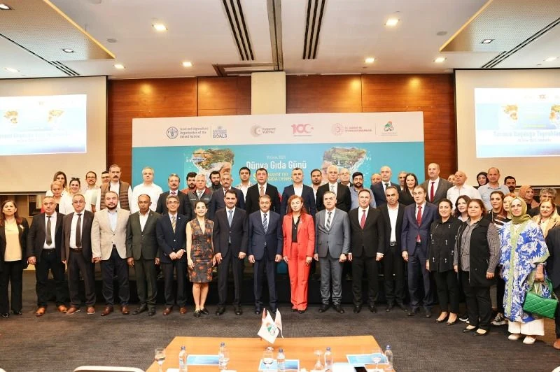 Cumhuriyetimizin 100. Yılında Dünya Gıda Günü Kapsamında “Tarımın Doğduğu Topraklarda Su” Konuşuldu