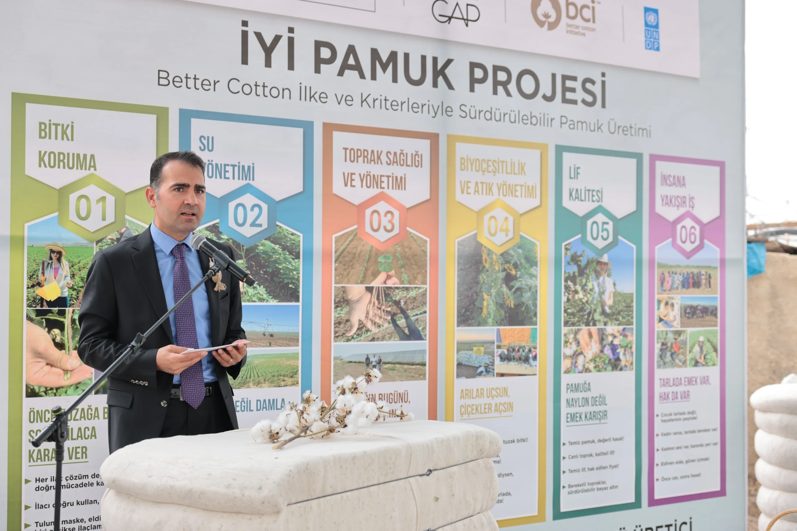4. İyi Pamuk Çiftçi Buluşması, Şanlıurfa’nın Göktepe Köyü’nde Düzenlendi