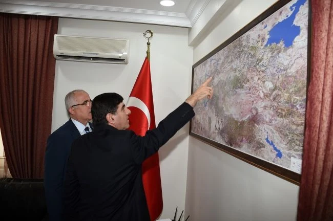 Şanlıurfa Valisi Güngör Azim Tuna GAP İdaresini Ziyaret Etti