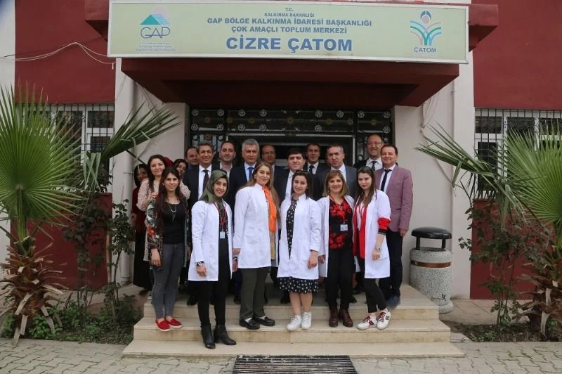 GAP İdaresi Başkanlığından Şırnak İline Ziyaret