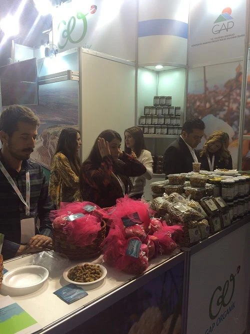 GAP Bölgesi'nde Üretilen Organik Ürünler İstanbul'da Exponatura'15 Fuarında Tanıtıldı