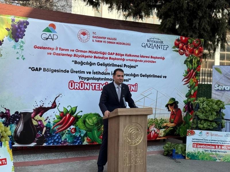 Gaziantep'te Modern Tarım Yaygınlaşıyor, Üretimde Verim Artıyor