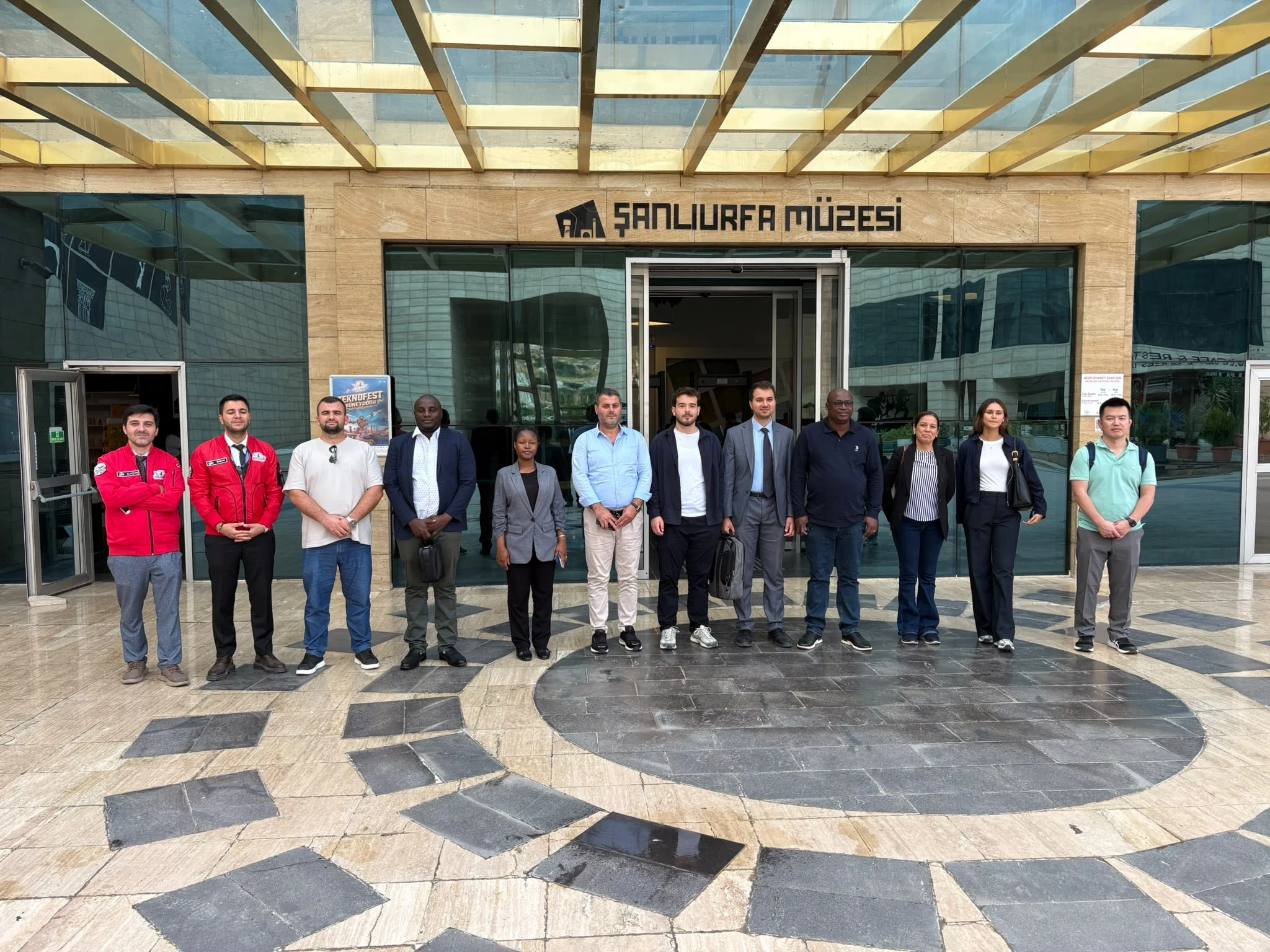 TEKNOFEST 2026 Kapsamında Şanlıurfa’da Bulunan Üst Düzey Yabancı Heyetler Göbeklitepe’yi Ziyaret Etti