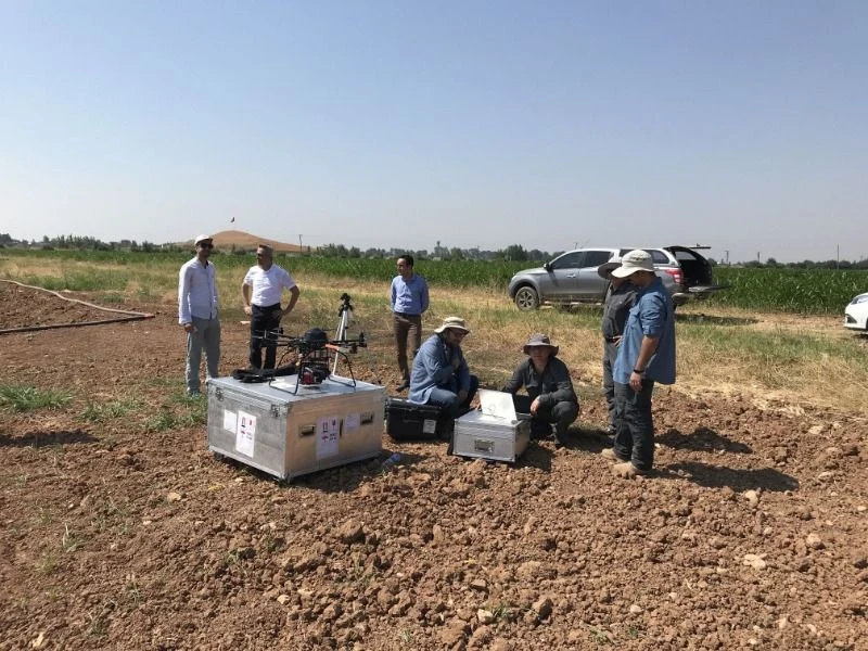 GAP Hassas Tarım Projesinde Değişken Oranlı Üst Gübreleme Faaliyetleri Gerçekleştirildi
