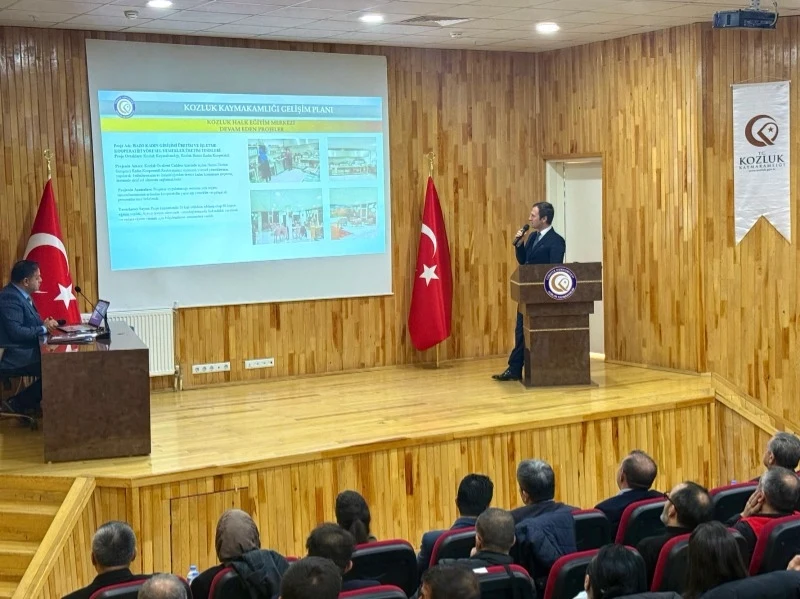 Batman Kozluk'ta Entegre Kırsal Kalkınma Projesi Bilgilendirme ve İstişare Toplantısı Düzenlendi