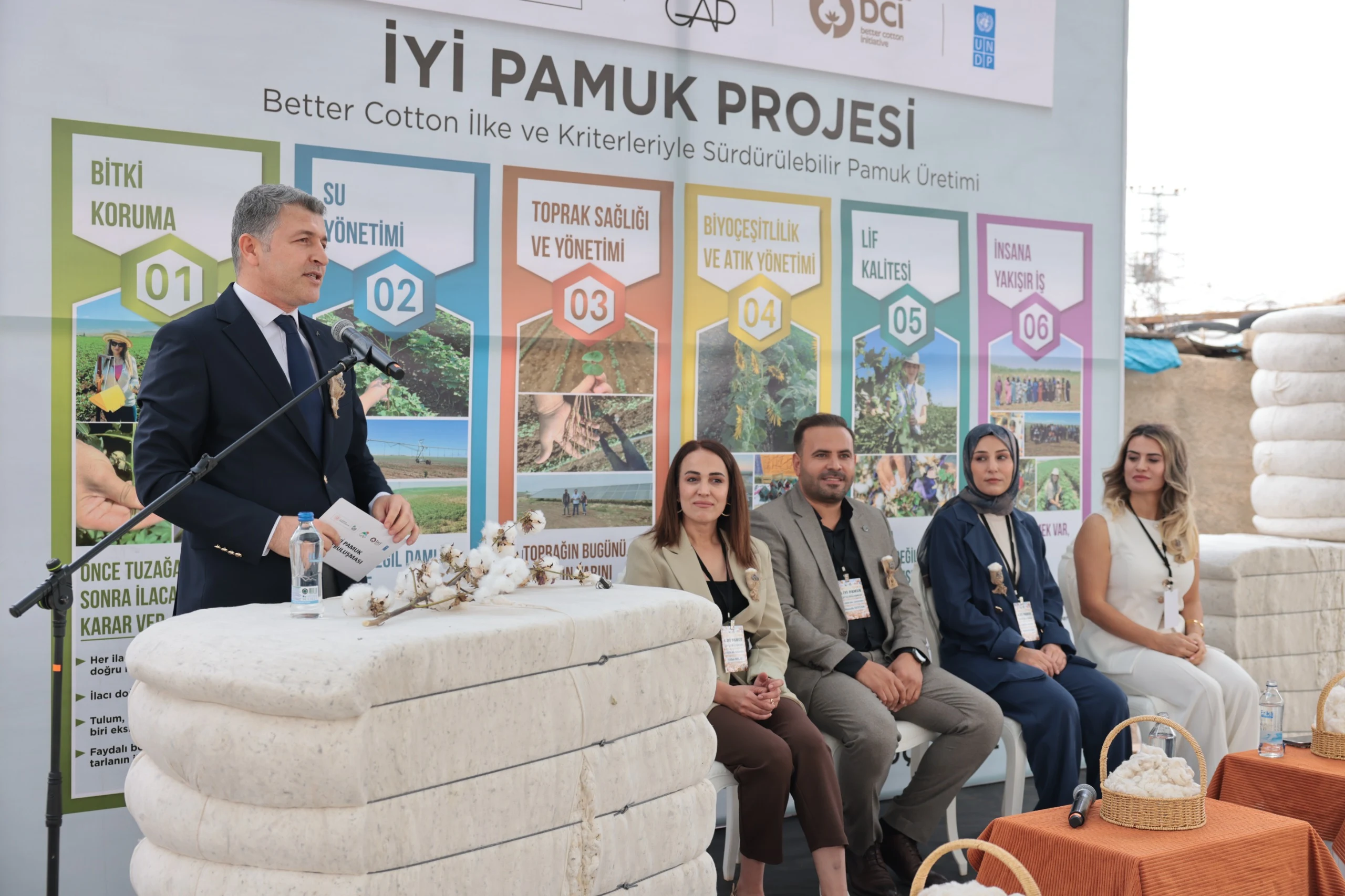 4. İyi Pamuk Çiftçi Buluşması, Şanlıurfa’nın Göktepe Köyü’nde Düzenlendi