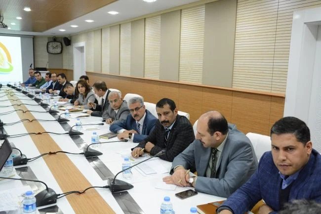 Sulama ve Toplulaştırma Koordinasyon Toplantısı Gerçekleştirildi