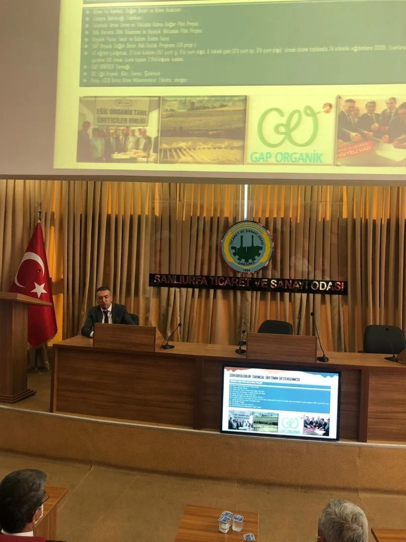 GAP İdaresi Başkanlığı Yetkililerinden Şanlıurfa Ticaret ve Sanayi Odası’nı Ziyaret