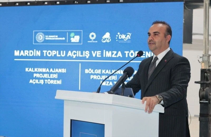 Sanayi ve Teknoloji Bakanı Mehmet Fatih KACIR, Mardin’de Protokol İmza Töreni'ne Katıldı