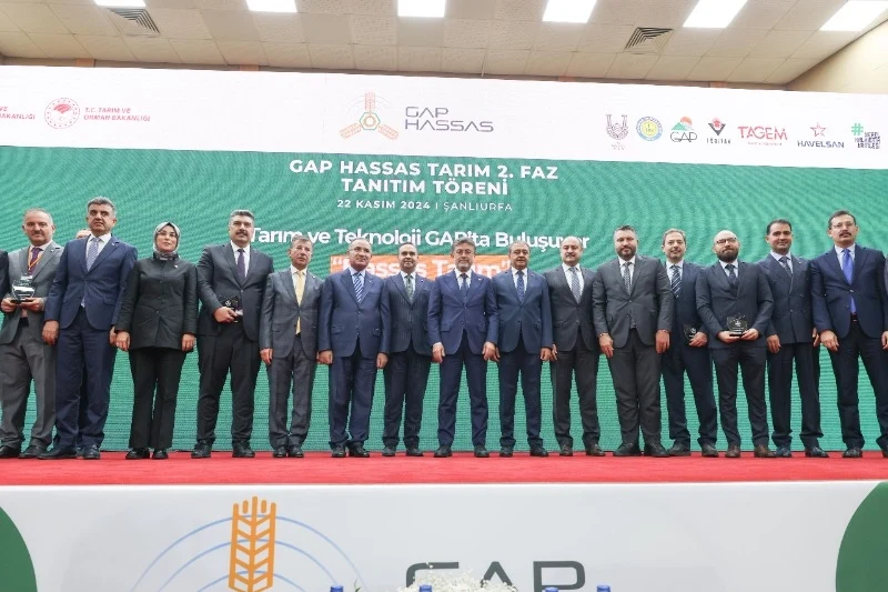 GAP Hassas Tarım 2. Faz Tanıtım Töreni, 22 Kasım Tarihinde Şanlıurfa’da Gerçekleştirildi