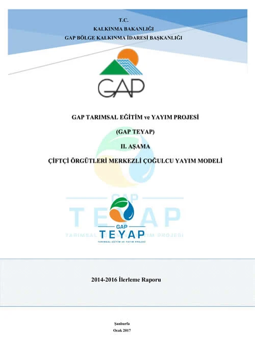 GAP Tarımsal Eğitim ve Yayım Projesi (GAP TEYAP) II. Aşama