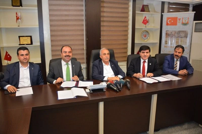 Şanlıurfa Hayvan Borsası Projesi İşbirliği Protokolü İmza Töreni