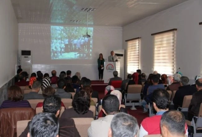GAP-TEYAP Serbest Tarım Danışmanlarına Adıyaman'da 'Badem Yetiştiriciliği' Eğitimi Verildi