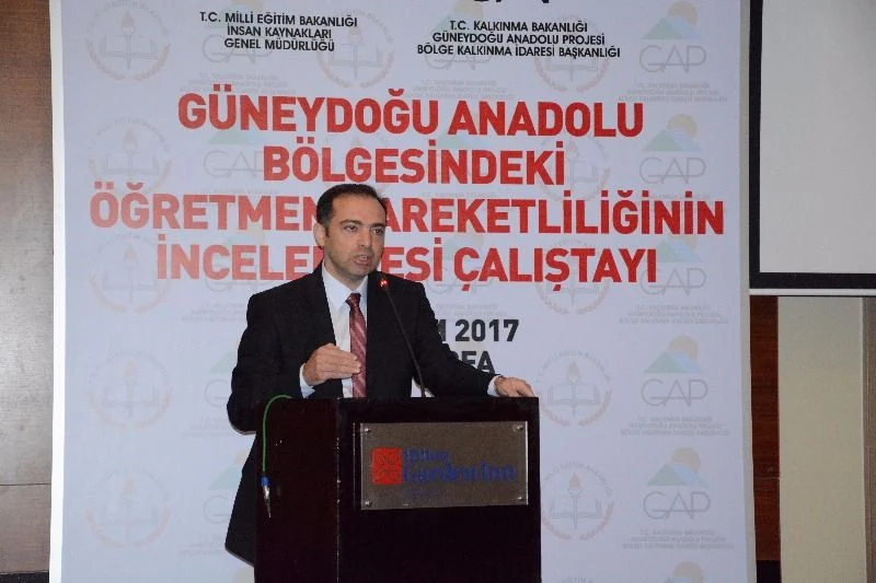 GAP Bölgesi'ndeki Öğretmen Hareketliliğinin İncelenmesi Çalıştayı Tamamlandı