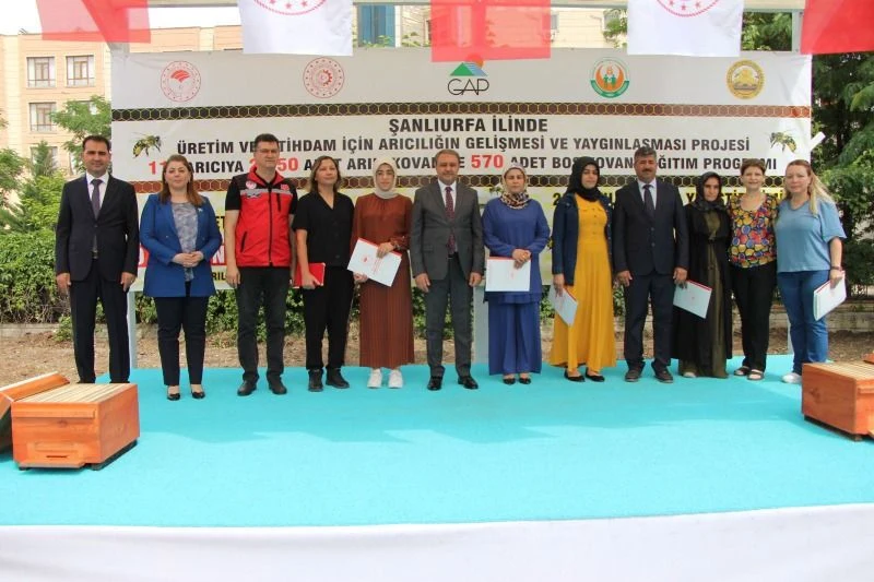 Şanlıurfa'da Arı Yetiştiriciliğine Destek