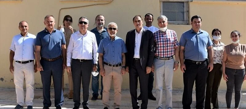 GAP İdaresi Desteğiyle Harran Üniversitesi'nde kurulan Akrep Venom Merkezinde Açık Alan Bahçesi Yapıldı
