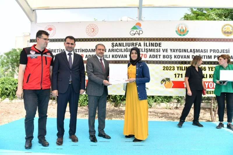 Şanlıurfa'da Arı Yetiştiriciliğine Destek