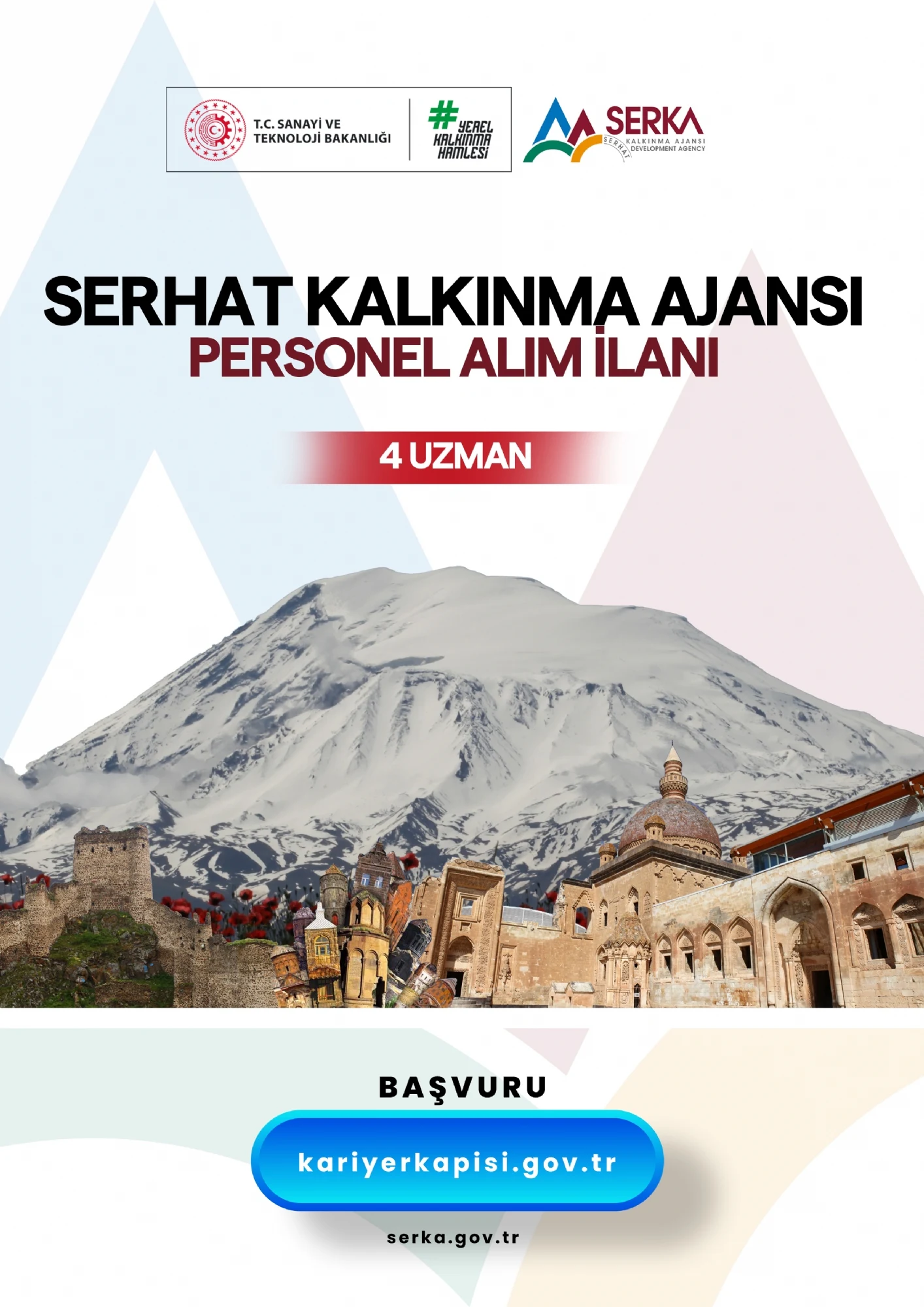T.C. Serhat Kalkınma Ajansı Personel Alım İlanı Başvuru Süresi Uzatımı Duyurusu