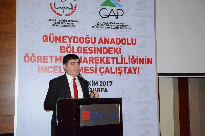 GAP Bölgesi'ndeki Öğretmen Hareketliliğinin İncelenmesi Çalıştayı Tamamlandı