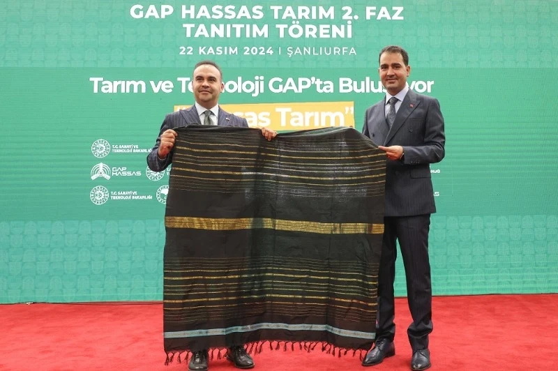 GAP Hassas Tarım 2. Faz Tanıtım Töreni, 22 Kasım Tarihinde Şanlıurfa’da Gerçekleştirildi
