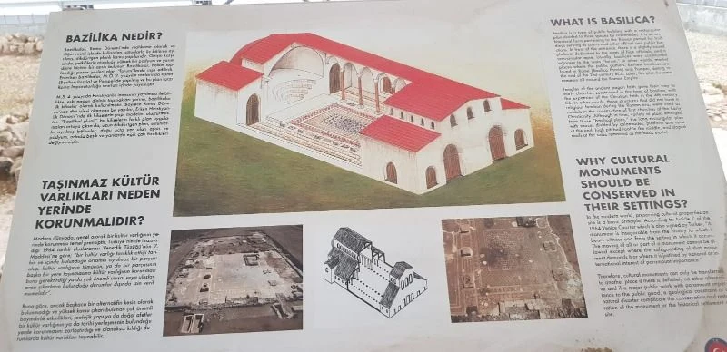 Tarihi Aidesim Mozaikli Bazilikası