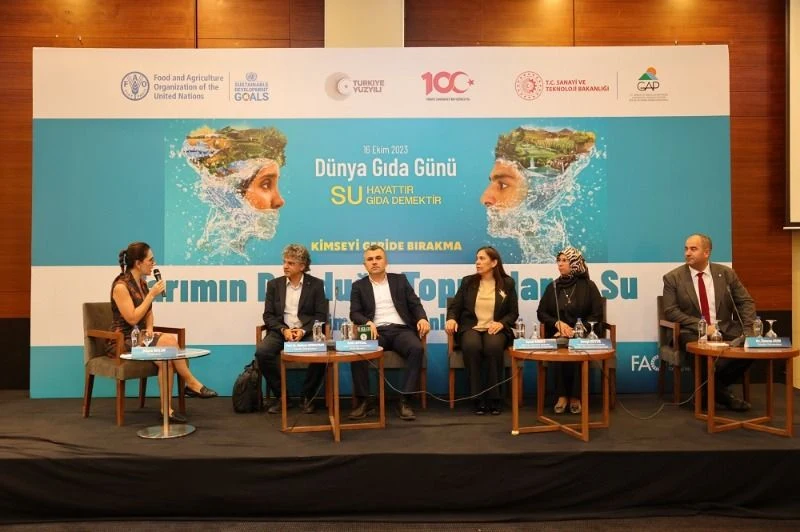 Cumhuriyetimizin 100. Yılında Dünya Gıda Günü Kapsamında “Tarımın Doğduğu Topraklarda Su” Konuşuldu